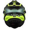 LS2 MX701 EXPLORER-06 HPFC SPIRE adventure helma zelená/H-V-žlutá vel.M